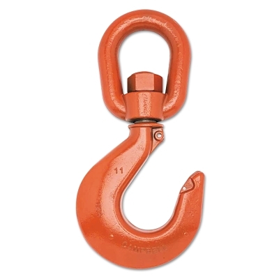 ALLOY SWVL HOIST HK W/LATCH PL #11 11T